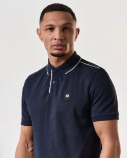 Weekend Offender Astola Polo Shirt Navy 10 Weekend Offender Astola Polo Shirt Navy -Weekend Offender POSS2402 ASTOLA NAVY 7227