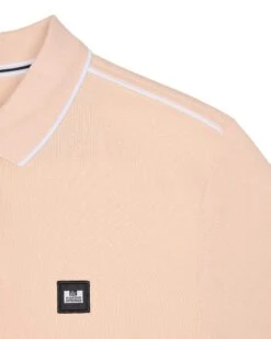 Weekend Offender Astola Polo Shirt Nectar Pink -Weekend Offender POSS2402 ASTOLA NECTAR 10972