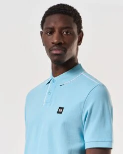 Weekend Offender Astola Polo Shirt Saltwater Blue 10 Weekend Offender Astola Polo Shirt Saltwater Blue -Weekend Offender POSS2402 ASTOLA SALTWATER 6817