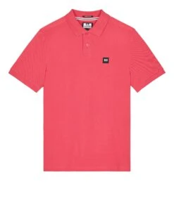 Weekend Offender Brant Polo Shirt Anthurium Pink