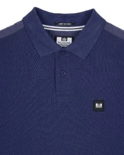 Weekend Offender Brant Polo Shirt Bright Navy -Weekend Offender POSS2403 BRANT BRIGHT NAVY 10937