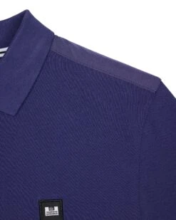 Weekend Offender Brant Polo Shirt Bright Navy -Weekend Offender POSS2403 BRANT BRIGHT NAVY 10938