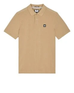 Weekend Offender Brant Polo Shirt Cognac Brown