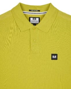 Weekend Offender Brant Polo Shirt Limeish Green -Weekend Offender POSS2403 BRANT LIMEISH 10963