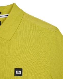 Weekend Offender Brant Polo Shirt Limeish Green -Weekend Offender POSS2403 BRANT LIMEISH 10964