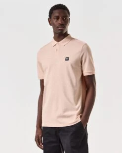 Weekend Offender Brant Polo Shirt Nectar Pink -Weekend Offender POSS2403 BRANT NECTAR 6753