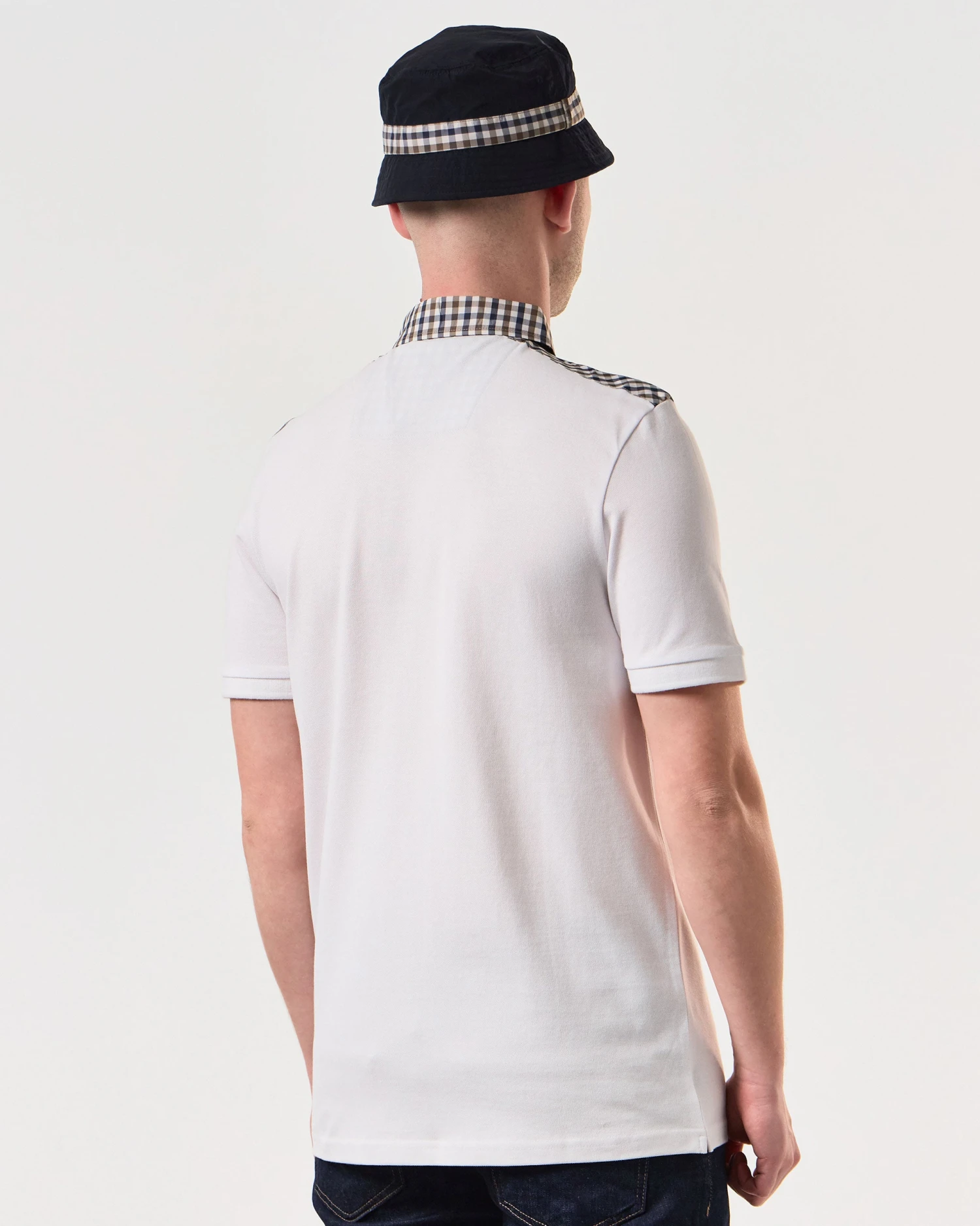 Weekend Offender Costa Polo Shirt White 4 Weekend Offender Costa Polo Shirt White - Image 4