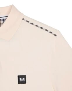 Weekend Offender Sakai Polo Shirt Alabaster -Weekend Offender POSS2406 SAKAI ALABASTER 10925