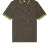 Weekend Offender Levanto Polo Shirt Castle Green/Limeish Green