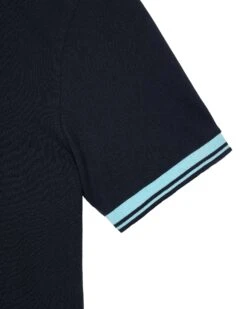 Weekend Offender Levanto Polo Shirt Navy/Saltwater Blue -Weekend Offender POSS2408 LEVANTO NAVY 10699