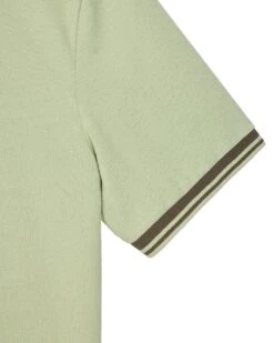 Weekend Offender Levanto Polo Shirt Pale Moss Green/Castle Green -Weekend Offender POSS2408 LEVANTO PALE MOSS 10684