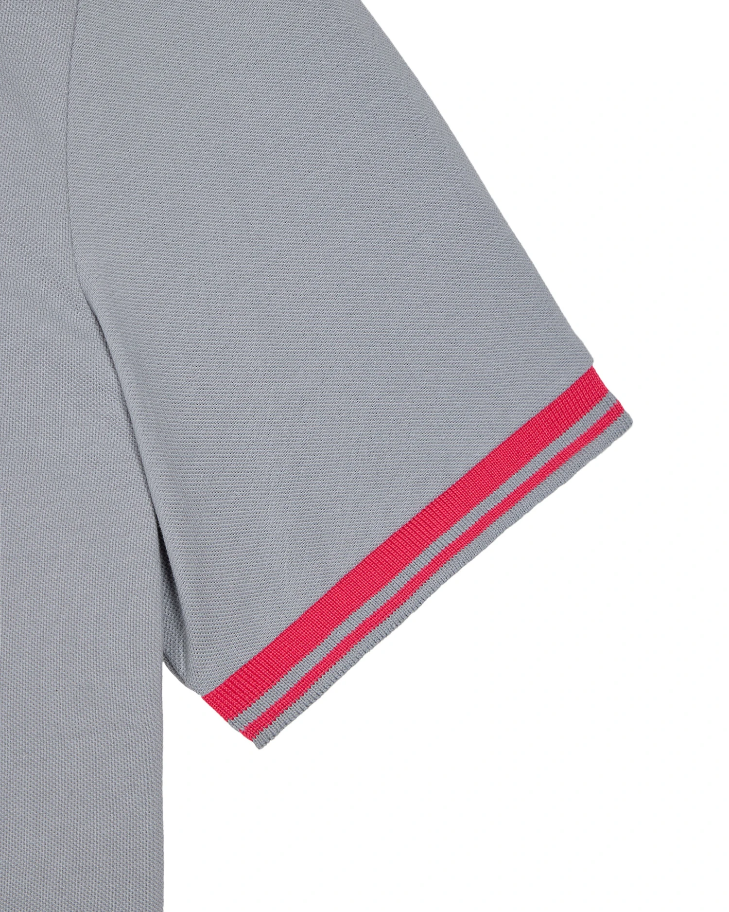 Weekend Offender Levanto Polo Shirt Smokey Grey/Anthurium Pink 6 Weekend Offender Levanto Polo Shirt Smokey Grey/Anthurium Pink - Image 6