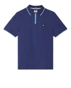 Weekend Offender Shore Polo Shirt Bright Navy