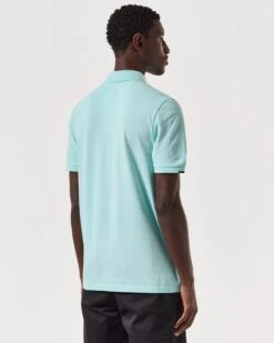 Weekend Offender Rivas Polo Shirt Celeste Green/Navy -Weekend Offender POSS2411 RIVAS CELESTE 6776