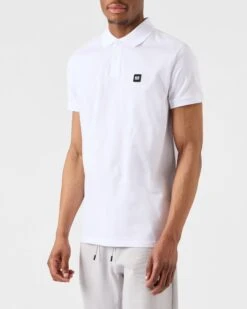 Weekend Offender Monteray Mercerised Polo Shirt White -Weekend Offender POSSS2310 MONTERAY WHITE 50432