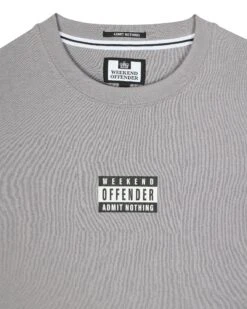 Weekend Offender Explicit Graphic T-Shirt Light Grey -Weekend Offender PTAW23 07 EXPLICIT LIGHT GREY 2079