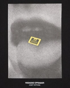 Weekend Offender Trip Graphic T-Shirt Black -Weekend Offender PTAW23 08 TRIP BLACK 2189