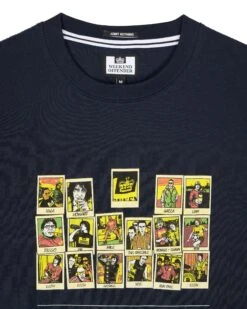 Weekend Offender Polaroids Graphic T-Shirt Navy -Weekend Offender PTAW23 13 POLAROIDS NAVY 2146