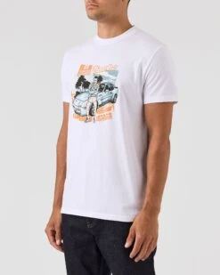 Weekend Offender 944 Graphic T-Shirt White -Weekend Offender PTAW2306 944 WHITE 0057