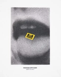 Weekend Offender Trip Graphic T-Shirt White -Weekend Offender PTAW2308 TRIP WHITE 6126