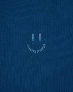 Weekend Offender Smile Graphic T-Shirt Juniper Blue -Weekend Offender PTAW2314 SMILE JUNIPER6220