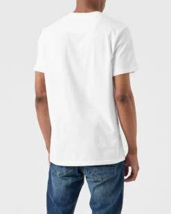 Weekend Offender Smile Graphic T-Shirt White -Weekend Offender PTAW2314 SMILE WHITE 0101 MODEL