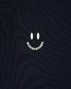 Weekend Offender Smile Graphic T-Shirt Navy -Weekend Offender PTSS23 11 SMILE NAVY 5538