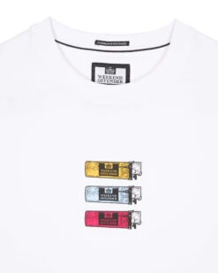 Weekend Offender Clipper Graphic T-Shirt White -Weekend Offender PTSS23 14 CLIPPER WHITE 3341