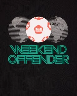 Weekend Offender Mexico Graphic T-Shirt Black -Weekend Offender PTSS2402 MEXICO BLACK 7199