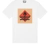 Weekend Offender Blue Lines Graphic T-Shirt White