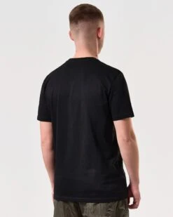 Weekend Offender Madness Graphic T-Shirt Black -Weekend Offender PTSS2405 MADNESS BLACK 6405 MODEL
