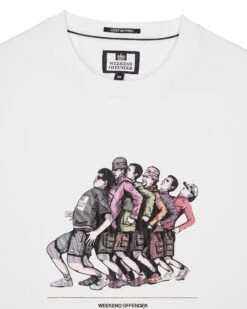 Weekend Offender Madness Graphic T-Shirt White -Weekend Offender PTSS2405 MADNESS WHITE 3455 dd644ab6 37f0 495b a9bc 6c518efd4c2e