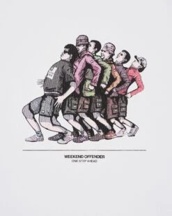 Weekend Offender Madness Graphic T-Shirt White -Weekend Offender PTSS2405 MADNESS WHITE 3456 f798ab4f 9047 40c9 ba99 089816c37061