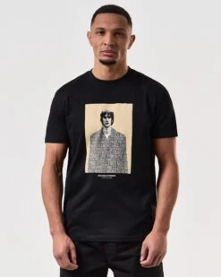 Weekend Offender Symphony Graphic T-Shirt Black -Weekend Offender PTSS2407 SYMPHONY BLACK 7610