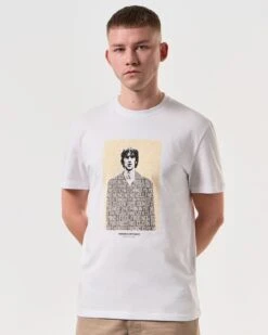 Weekend Offender Symphony Graphic T-Shirt White -Weekend Offender PTSS2407 SYMPHONY WHITE 5763 MODEL