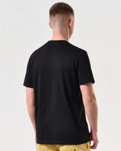Weekend Offender Seventy-Two Graphic T-Shirt Black -Weekend Offender PTSS2408 SEVENTY TWO BLACK 6259 MODEL
