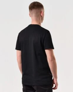 Weekend Offender Shoom Graphic T-Shirt Black -Weekend Offender PTSS2410 SHOOM BLACK 5863 MODEL