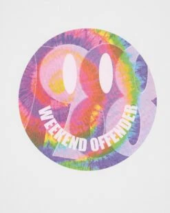 Weekend Offender Shoom Graphic T-Shirt White -Weekend Offender PTSS2410 SHOOM WHITE 7178copy