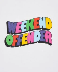 Weekend Offender Hallelujah Graphic T-Shirt White -Weekend Offender PTSS2413 HALLELUJAH WHITE 2959