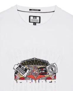 Weekend Offender Pyramid Graphic T-Shirt White -Weekend Offender PTSS2414 PYRAMID WHITE 3452