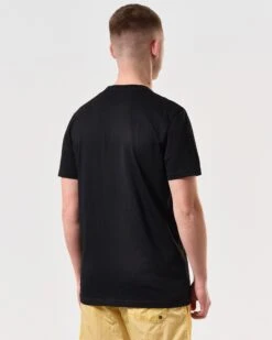 Weekend Offender Bissel Graphic T-Shirt Black -Weekend Offender PTSS2417 BISSEL BLACK 6268 MODEL