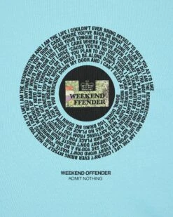 Weekend Offender Resurrection Graphic T-Shirt Saltwater Blue -Weekend Offender PTSS2418 RESURRECTION SALTWATER 7650