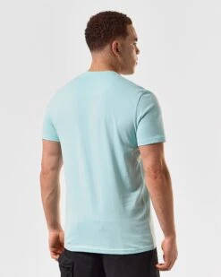 Weekend Offender Bonpensiero Graphic T-Shirt Celeste Green -Weekend Offender PTSS2420 BONPENSIERO CELESTE 5287 MODEL