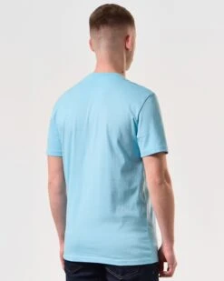 Weekend Offender Bonpensiero Graphic T-Shirt Saltwater Blue -Weekend Offender PTSS2420 BONPENSIERO SALTWATER 6220 MODEL
