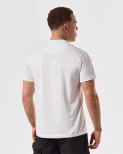 Weekend Offender Bonpensiero Graphic T-Shirt White -Weekend Offender PTSS2420 BONPENSIERO WHITE 5294 MODEL