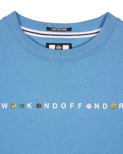 Weekend Offender Max Graphic T-Shirt Coastal Blue -Weekend Offender PTSS2421 MAX COASTAL 7117copy