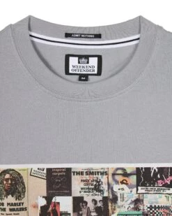Weekend Offender Posters Graphic T-Shirt Smokey Grey -Weekend Offender PTSS2423 POSTERS SMOKEY 7628