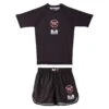 Weekend Offender Pascal Gym Rashguard And Shorts Set Black