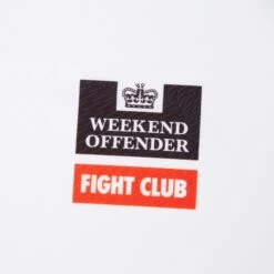 Weekend Offender Rashguard And Shorts Set White -Weekend Offender RASH GUARD WHITE DETAIL 2