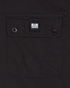 Weekend Offender Postiano Casual Ranger Shirt Black -Weekend Offender SHAW22 01 POSTIANO BLACK 7030 c9a754aa 0f84 4bc1 aa4f c00e3d9ae403